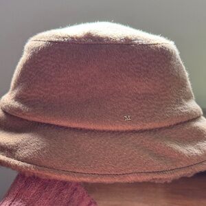 MaxMara camel hair bucket hat